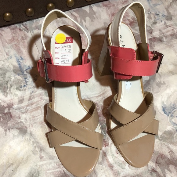 Rampage Strappy Chunky Heel Sandals - Picture 2 of 7